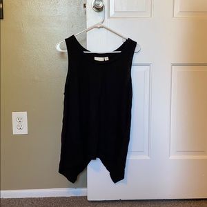Cynthia Rowley Black Tank with Detailed Back